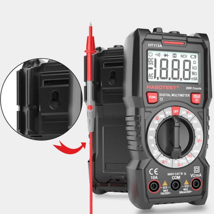 HABOTEST HT113C Automatic Range High-precision Digital Multimeter - free shipping - PMC TechLife - Order now!