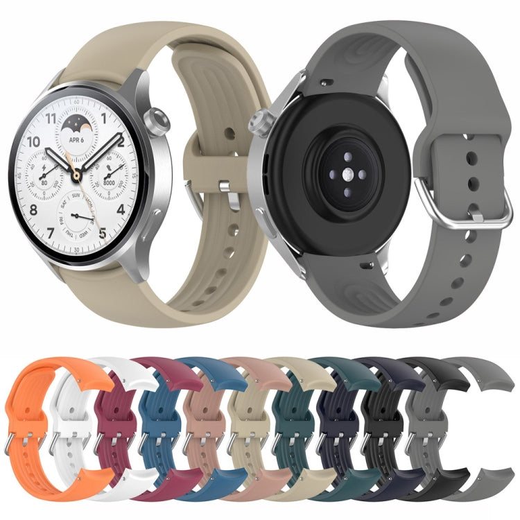 For Xiaomi Watch S2 22mm Solid Color Silicone Watch Band(Pine Green) - free shipping - PMC TechLife - Order now!