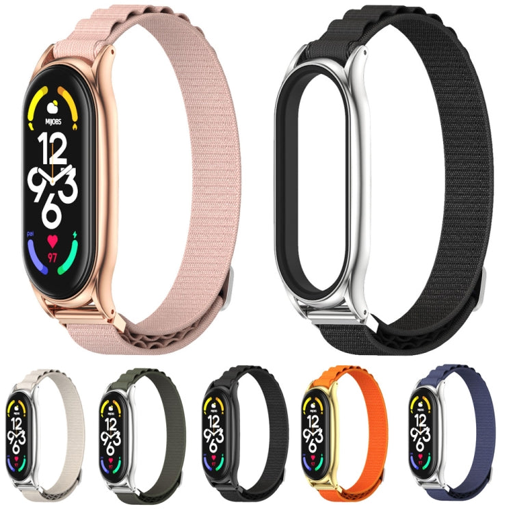 For Xiaomi Mi Band 6 / 5 / 4 / 3 MIJOBS PLUS Nylon Breathable Watch Band(Black) - free shipping - PMC TechLife - Order now!