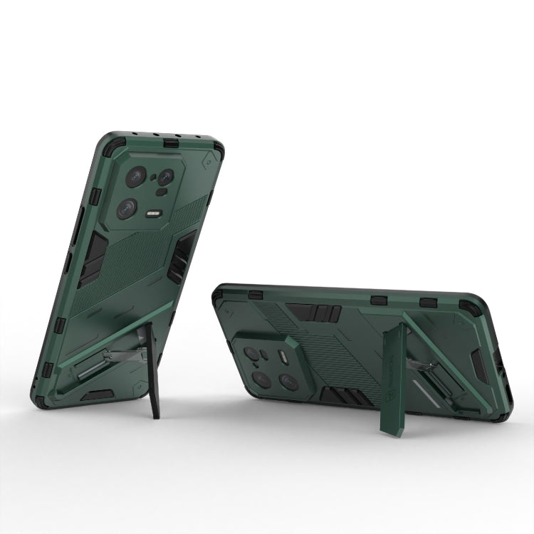 For Xiaomi 13 Pro Punk Armor 2 in 1 PC + TPU Phone Case(Green) - free shipping - PMC TechLife - Order now!
