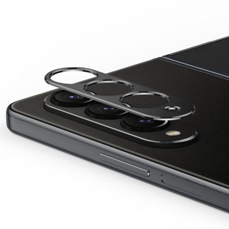 For Samsung Galaxy Z Fold3 5G Integrated Rear Camera Lens Tempered Glass Film(Black) - free shipping - PMC TechLife - Order now!