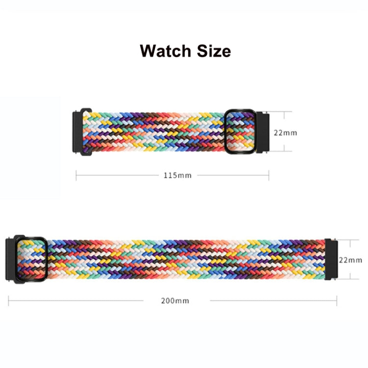 For Google Pixel Watch Buckle Nylon Braided Watch Band(Black White) - free shipping - PMC TechLife - Order now!