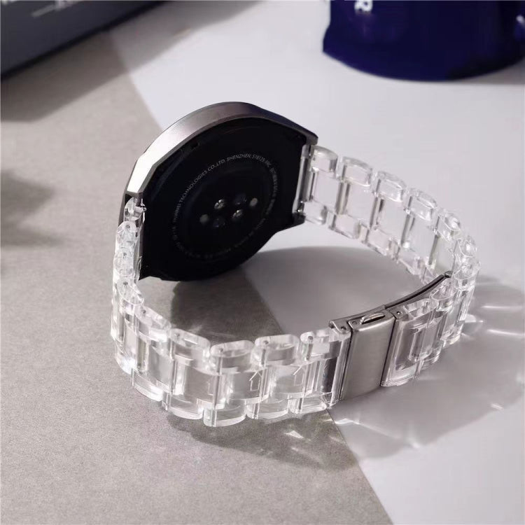 For Google Pixel Watch Three-beads Resin Watch Band(Pearl White) - free shipping - PMC TechLife - Order now!