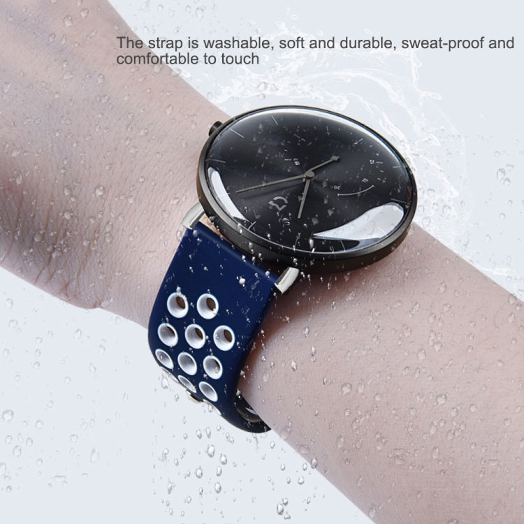 For Google Pixel Watch Two-color Reverse Buckle Silicone Watch Band(Black Black) - free shipping - PMC TechLife - Order now!