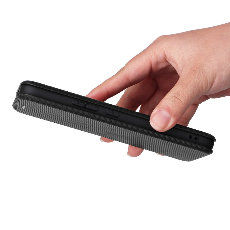 For Samsung Galaxy A34 5G Carbon Fiber Texture Flip Leather Phone Case(Black) - free shipping - PMC TechLife - Order now!