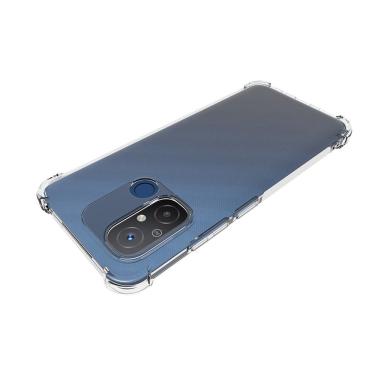 For Xiaomi Redmi 12C Shockproof Non-slip Thickening TPU Phone Case(Transparent) - free shipping - PMC TechLife - Order now!