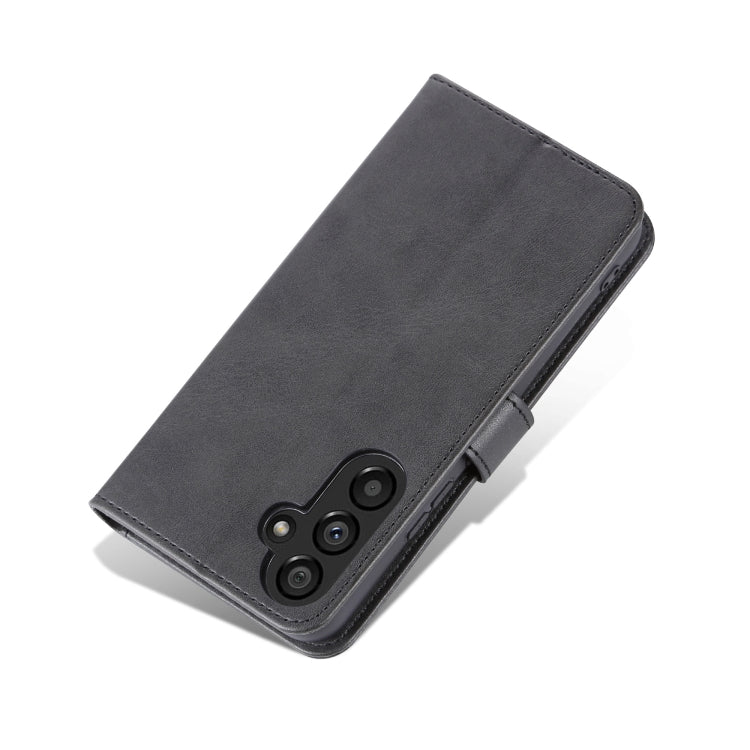 For Samsung Galaxy A54 5G AZNS Skin Feel Calf Texture Flip Leather Phone Case(Black) - free shipping - PMC TechLife - Order now!