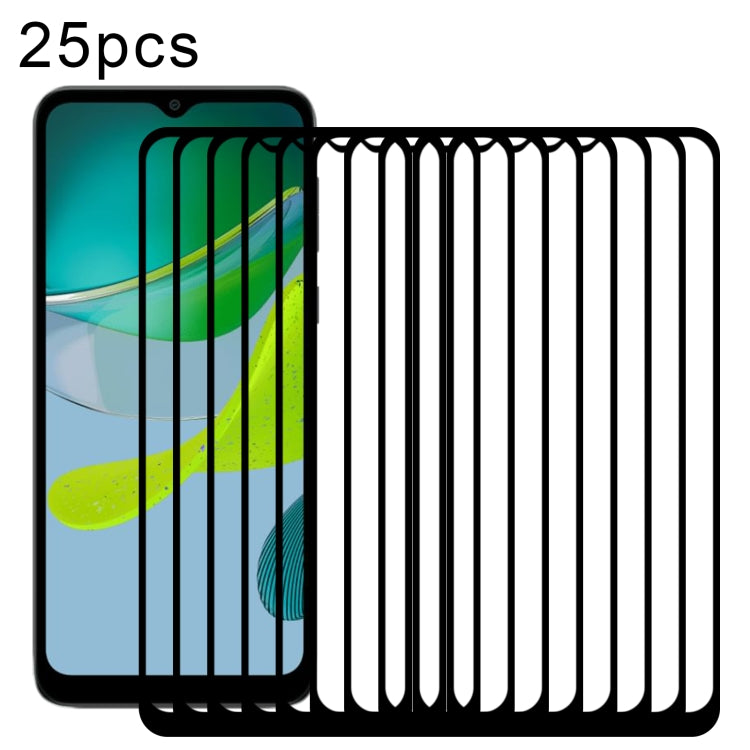 For Motorola Moto E13 25pcs Full Glue Full Screen Tempered Glass Film - free shipping - PMC TechLife - Order now!