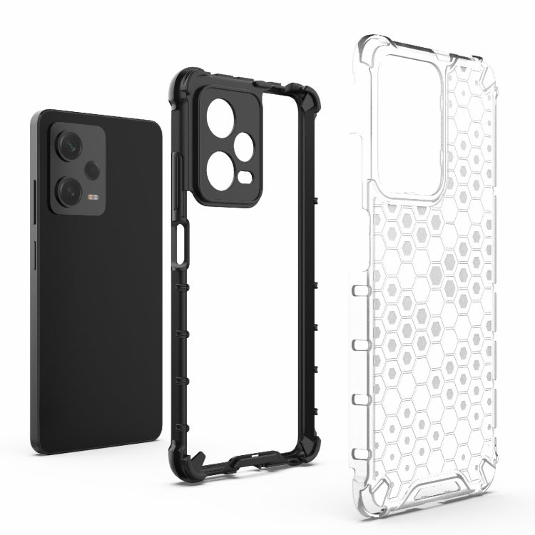 For Xiaomi Poco X5 Pro Shockproof Honeycomb PC + TPU Phone Case(Blue) - free shipping - PMC TechLife - Order now!