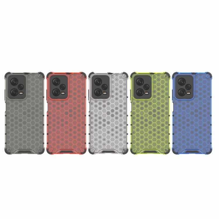 For Xiaomi Poco X5 Pro Shockproof Honeycomb PC + TPU Phone Case(Red) - free shipping - PMC TechLife - Order now!
