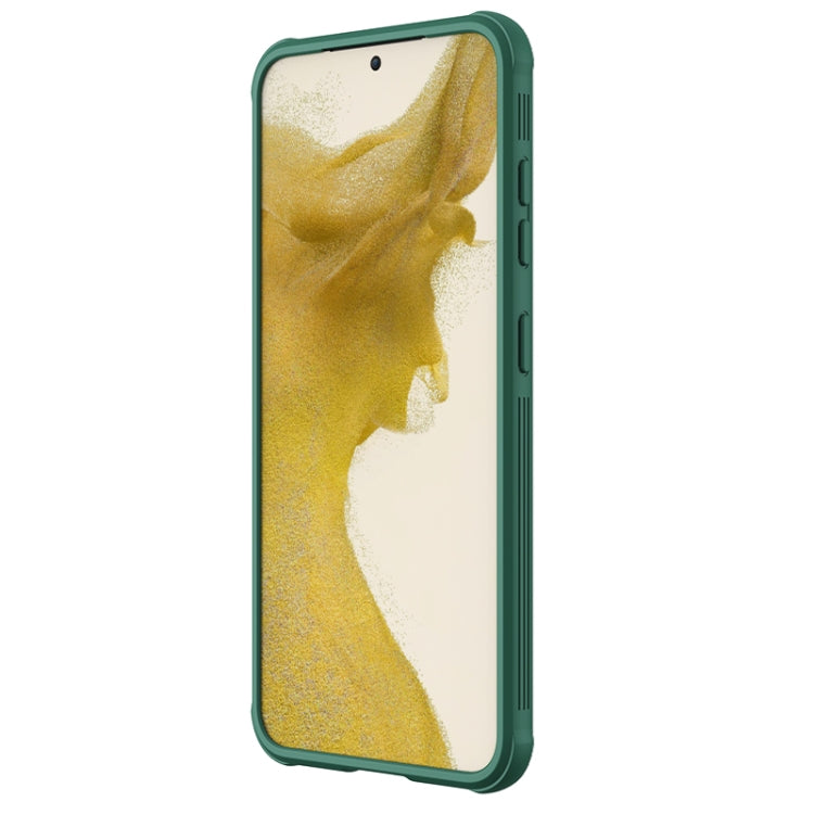 For Samsung Galaxy S23+ 5G NILLKIN Black Mirror Pro Series Camshield Phone Case(Green) - Galaxy S23+ 5G Cases by NILLKIN | Online Shopping South Africa | PMC Jewellery