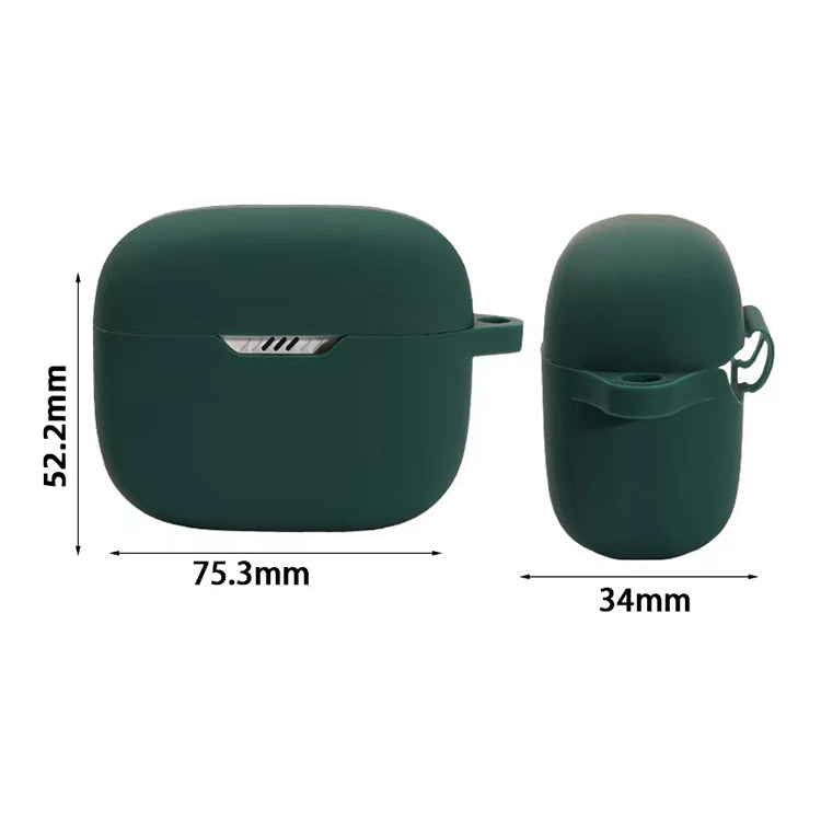 For JBL T230NC TWS Wireless Earphone Silicone Protective Case(Matcha Green) - JBL Earphone Case by PMC TechLife | Online Shopping South Africa | PMC TechLife