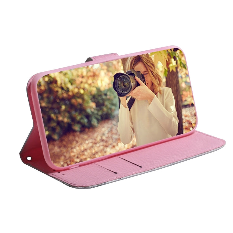 For Samsung Galaxy A54 5G Coloured Drawing Flip Leather Phone Case(Magnolia) - free shipping - PMC TechLife - Order now!