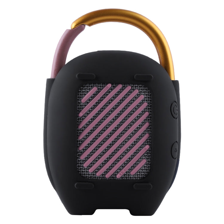 For JBL Clip 4 Wireless Bluetooth Speaker Silicone Protective Case(Black) - Protective Case by PMC Jewellery | Online Shopping South Africa | PMC Jewellery