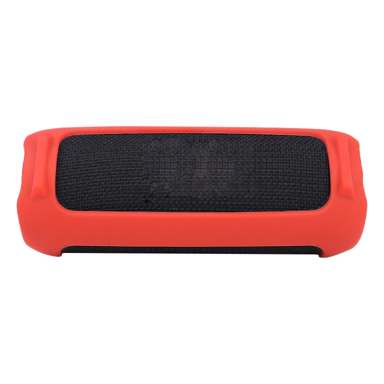 For JBL Flip 6 Bluetooth Speaker Portable Silicone Case with Shoulder Strap(Red) - Protective Case by PMC Jewellery | Online Shopping South Africa | PMC Jewellery