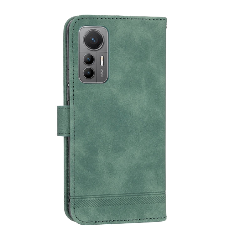 For Xiaomi 12 / 12X Dierfeng Dream Line TPU + PU Leather Phone Case(Green) - free shipping - PMC TechLife - Order now!