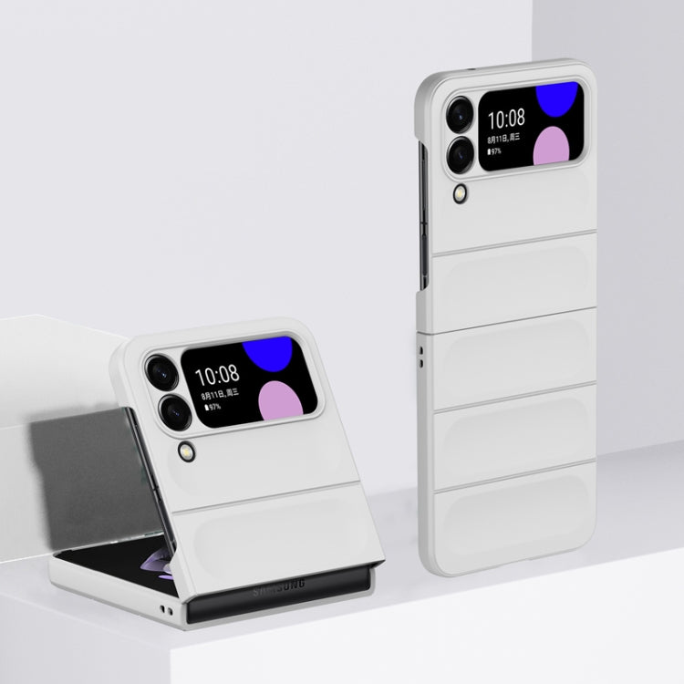 For Samsung Galaxy Z Flip4 Skin Feel Magic Shield Shockproof Phone Case(White) - free shipping - PMC TechLife - Order now!