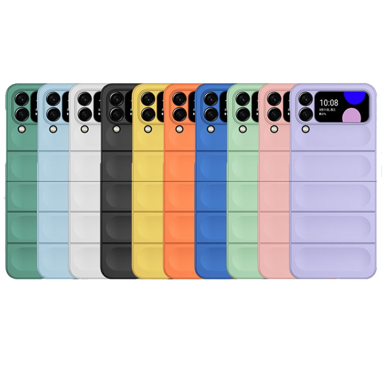 For Samsung Galaxy Z Flip4 Skin Feel Magic Shield Shockproof Phone Case(Blue) - free shipping - PMC TechLife - Order now!