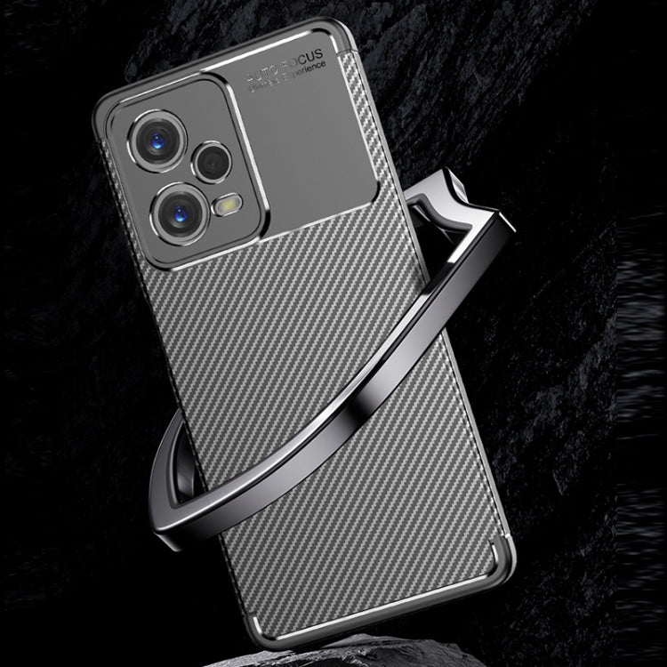 For Xiaomi Redmi Note 12 Global/Poco X5 Carbon Fiber Texture Shockproof TPU Phone Case(Black) - free shipping - PMC TechLife - Order now!