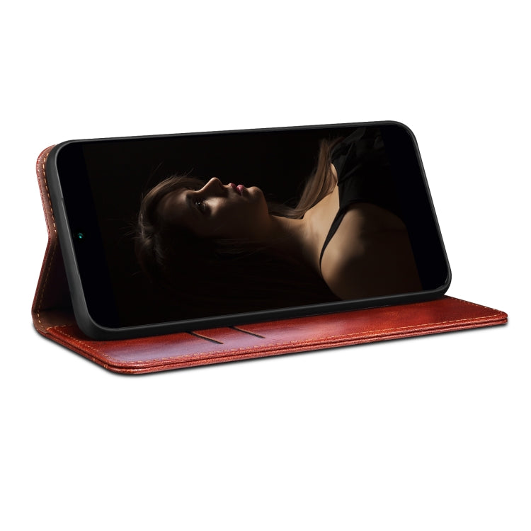 For OnePlus 11R Oil Wax Crazy Horse Texture Leather Phone Case(Brown) - free shipping - PMC TechLife - Order now!