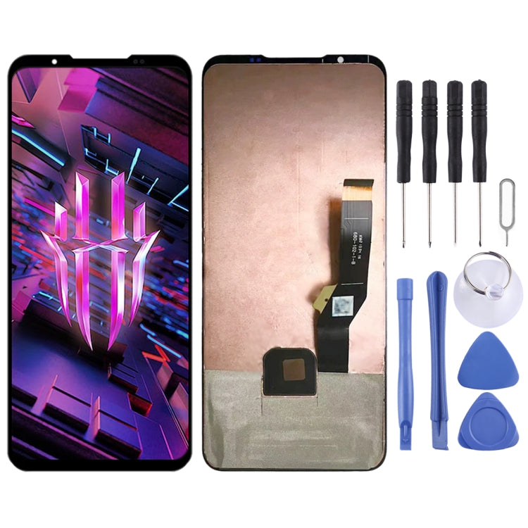 AMOLED LCD Screen For ZTE Nubia Red Magic 7S with Digitizer Full Assembly(Black) - free shipping - PMC TechLife - Order now!