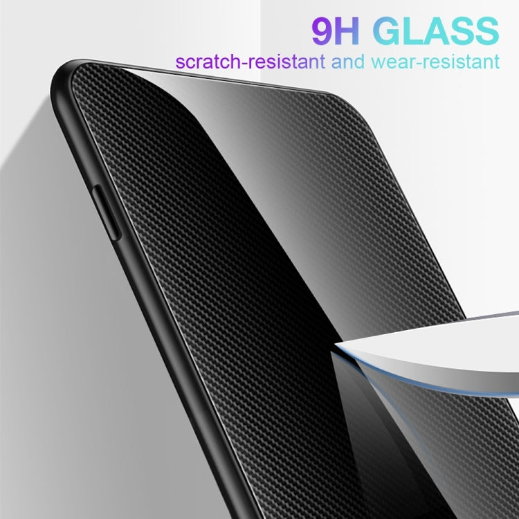 For Samsung Galaxy A14 5G Texture Gradient Glass TPU Phone Case(Black) - free shipping - PMC TechLife - Order now!