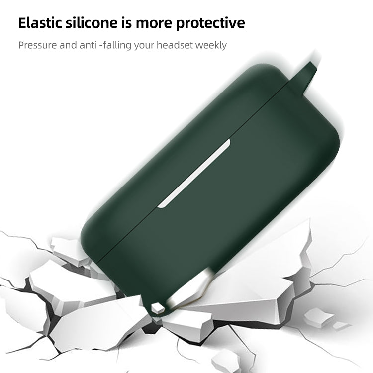For OnePlus Buds Ace Bluetooth Earphone Silicone Protective Case(Dark Blue) - Other Earphone Case by PMC TechLife | Online Shopping South Africa | PMC TechLife
