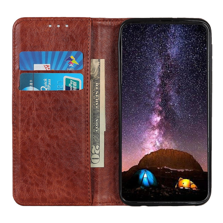 For OnePlus Nord CE 3 Lite Magnetic Crazy Horse Texture Leather Phone Case(Brown) - free shipping - PMC TechLife - Order now!