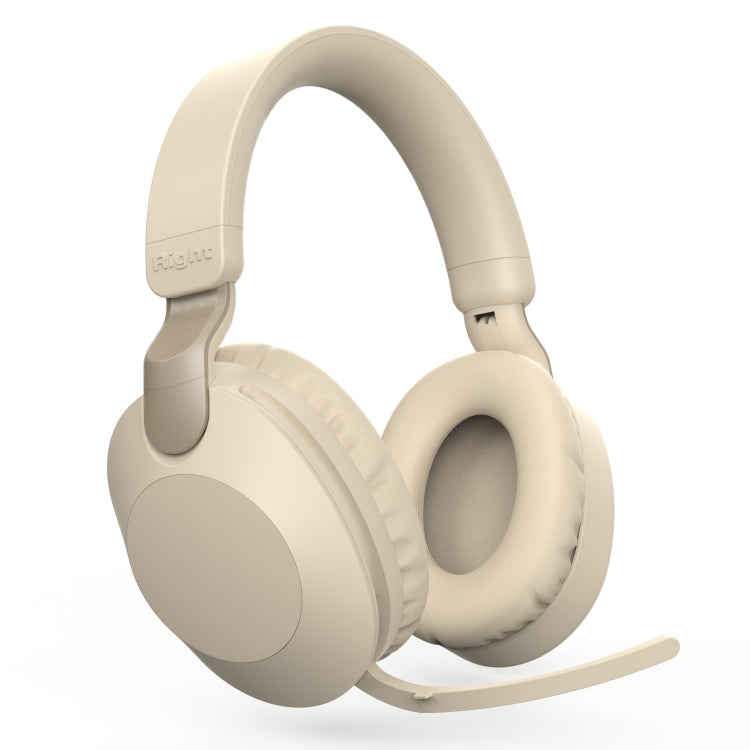 B2 Wireless Bluetooth 5.1 Foldable Noise Reduction Headset(Apricot) - Headset & Headphone by PMC TechLife | Online Shopping South Africa | PMC TechLife