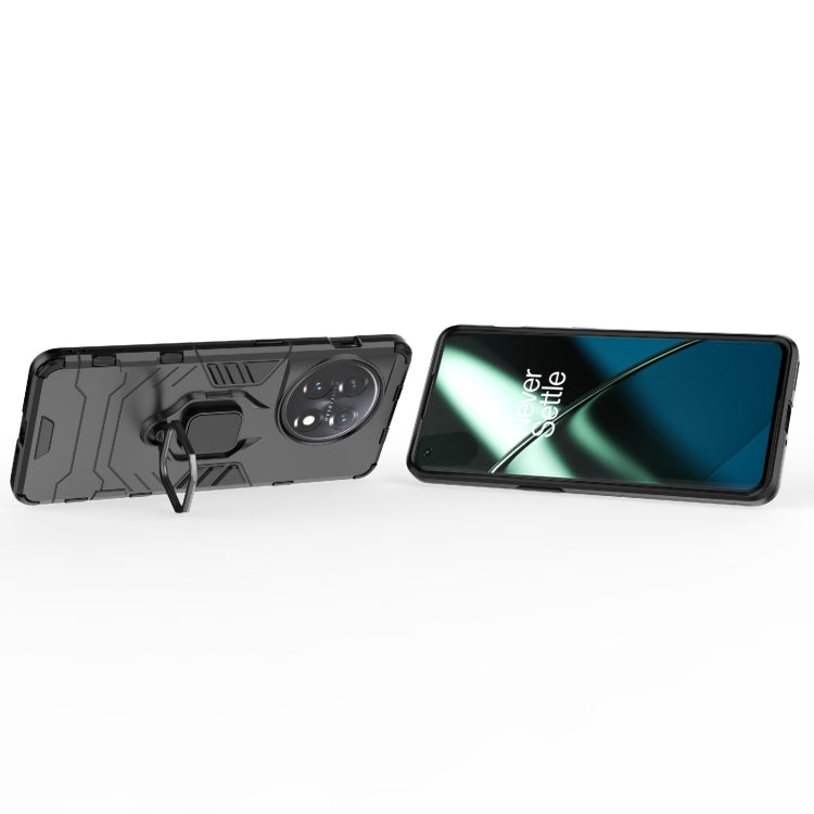 For OnePlus 11 5G Magnetic Ring Holder PC + TPU Phone Case(Black) - free shipping - PMC TechLife - Order now!