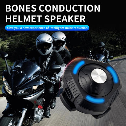 Mucro H2R Helmet Mounted Bone Conduction Bluetooth Speaker(Blue) - Mini Speaker by Mucro | Online Shopping South Africa | PMC Jewellery