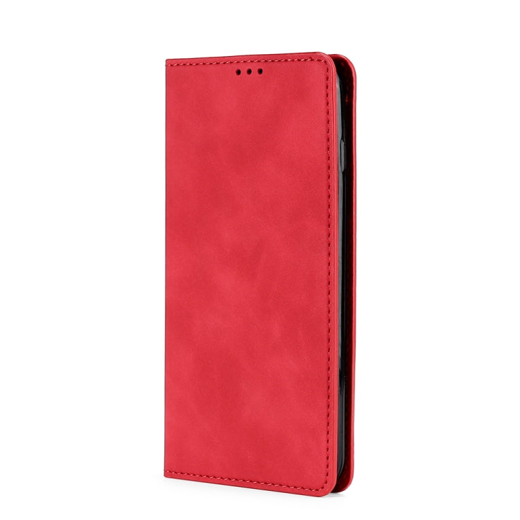 For Xiaomi Poco X5 Pro / Redmi Note 12 Pro Speed Skin Feel Magnetic Horizontal Flip Leather Phone Case(Red) - free shipping - PMC TechLife - Order now!