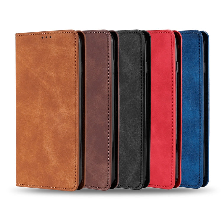 For Xiaomi Poco X5 Pro / Redmi Note 12 Pro Speed Skin Feel Magnetic Horizontal Flip Leather Phone Case(Red) - free shipping - PMC TechLife - Order now!