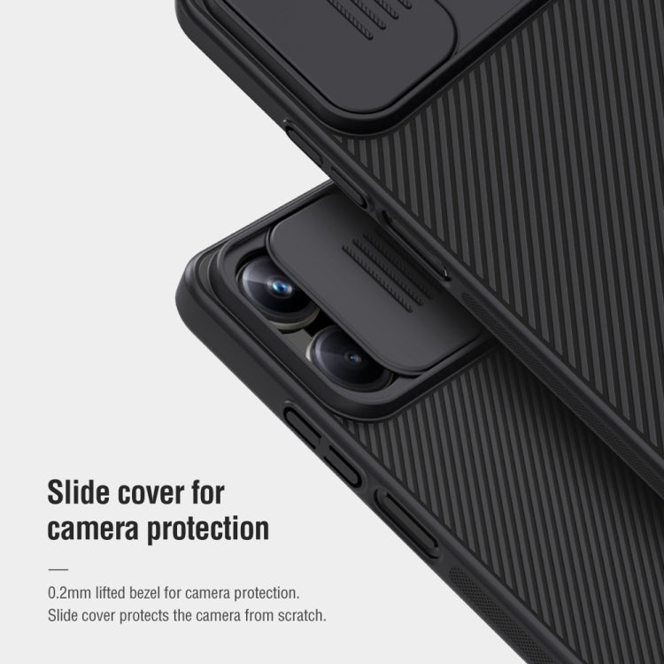 For Realme 10 Pro 5G NILLKIN Black Mirror Series Camshield PC Phone Case(Blue) - free shipping - PMC TechLife - Order now!