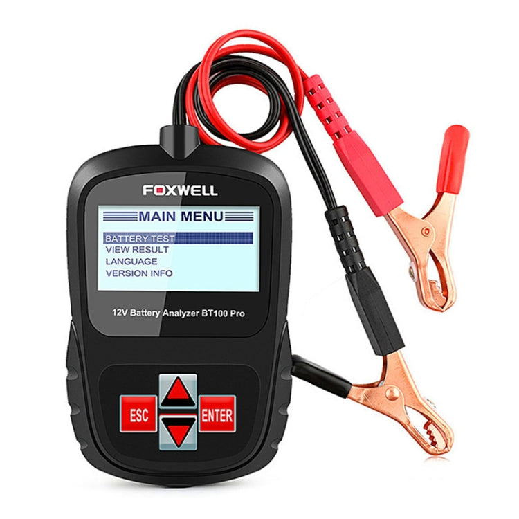 FOXWELL BT100Pro 12V Car Battery Detector Fault Diagnosis Tool - Code Readers & Scan Tools by PMC Jewellery | Online Shopping South Africa | PMC Jewellery