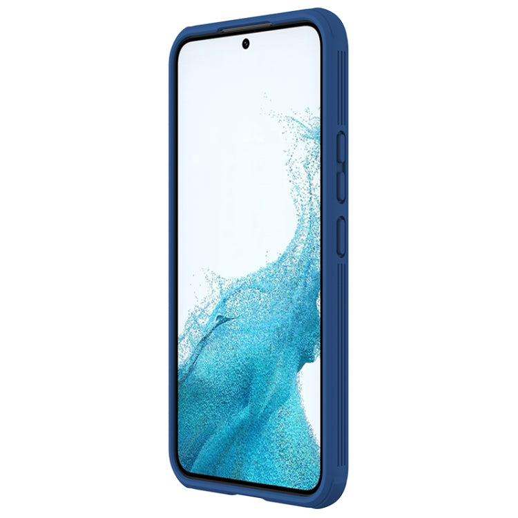 For Samsung Galaxy A54 5G NILLKIN Black Mirror Pro Series Camshield PC Phone Case(Blue) - free shipping - PMC TechLife - Order now!