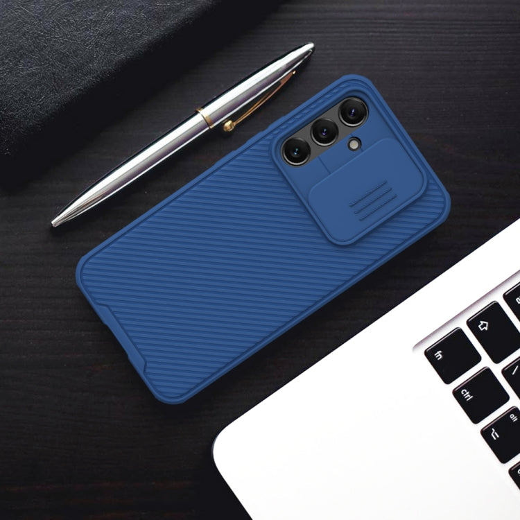 For Samsung Galaxy A54 5G NILLKIN Black Mirror Pro Series Camshield PC Phone Case(Blue) - free shipping - PMC TechLife - Order now!