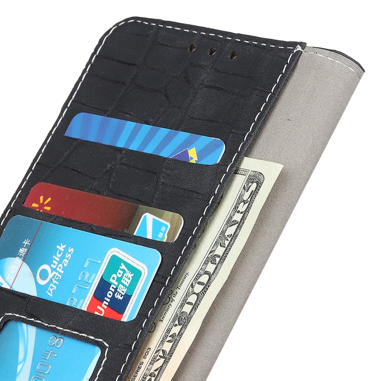 For Xiaomi Redmi 11A / 12C Crocodile Texture Flip Leather Phone Case(Black) - free shipping - PMC TechLife - Order now!