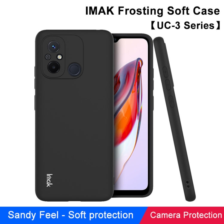 For Xiaomi Redmi 12C 4G IMAK UC-3 Series Shockproof Frosted TPU Protective Phone Case - free shipping - PMC TechLife - Order now!