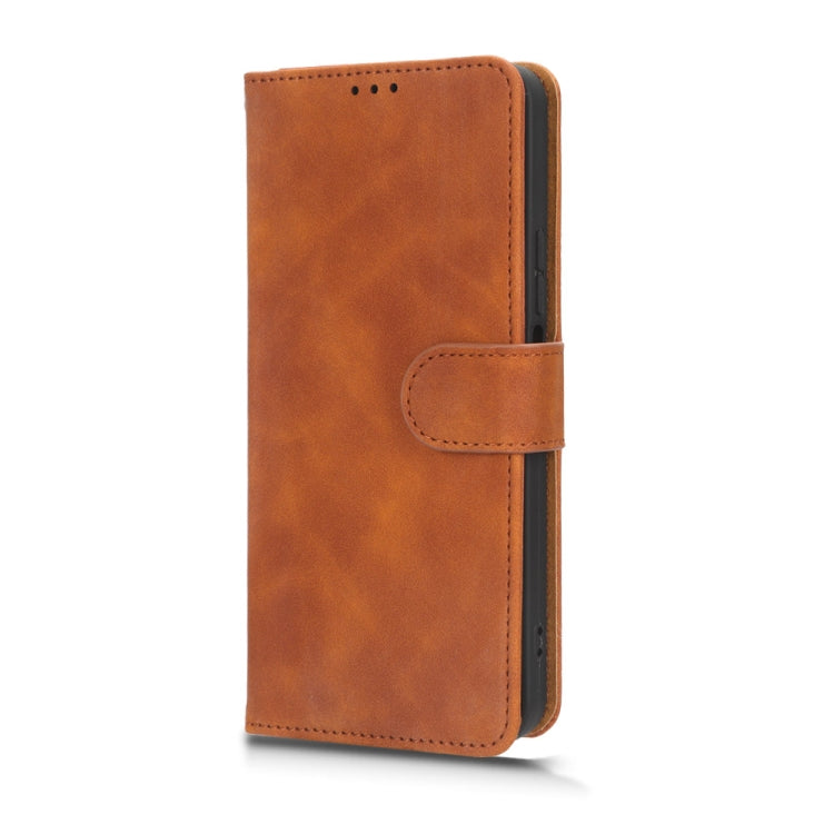 For Honor X8a Skin Feel Magnetic Flip Leather Phone Case(Brown) - free shipping - PMC TechLife - Order now!