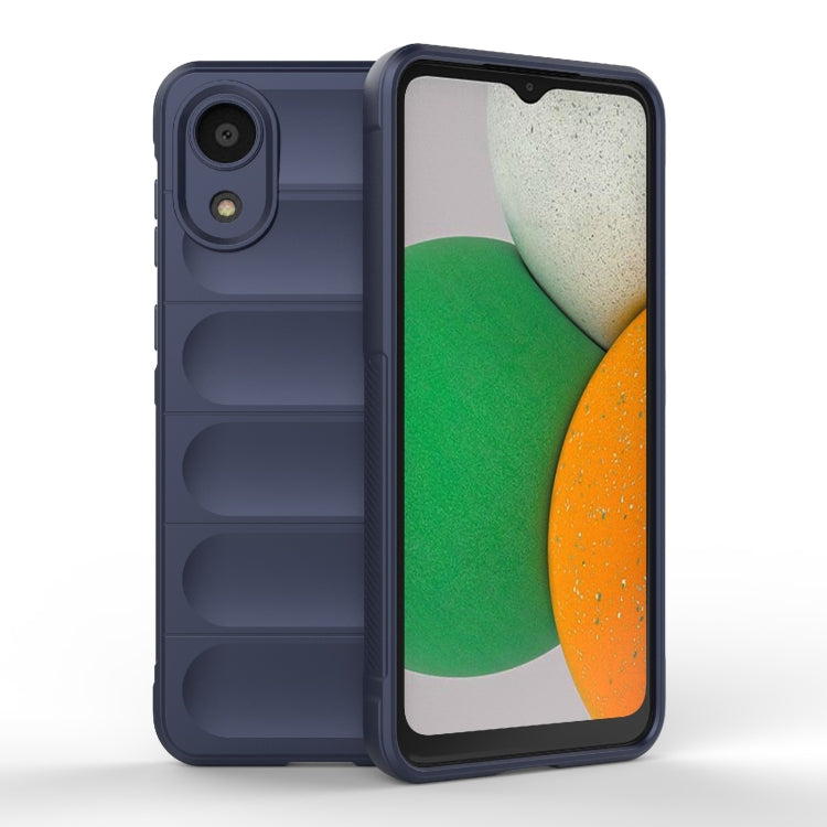 For Samsung Galaxy A03 Core 4G Magic Shield TPU + Flannel Phone Case(Dark Blue) - free shipping - PMC TechLife - Order now!