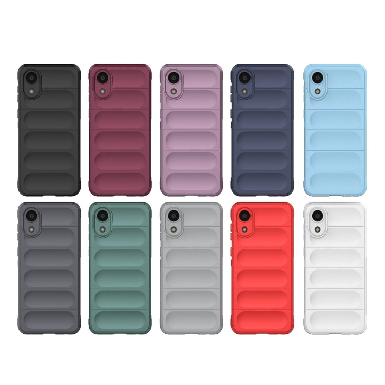 For Samsung Galaxy A03 Core 4G Magic Shield TPU + Flannel Phone Case(Dark Blue) - free shipping - PMC TechLife - Order now!