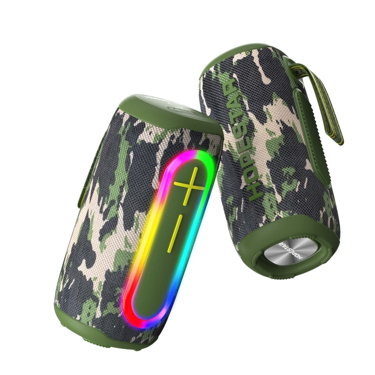 HOPESTAR P60 IPX6 Waterproof 10W 66mm Outdoor Bluetooth Speaker(Camouflage) - Waterproof Speaker by HOPESTAR | Online Shopping South Africa | PMC Jewellery