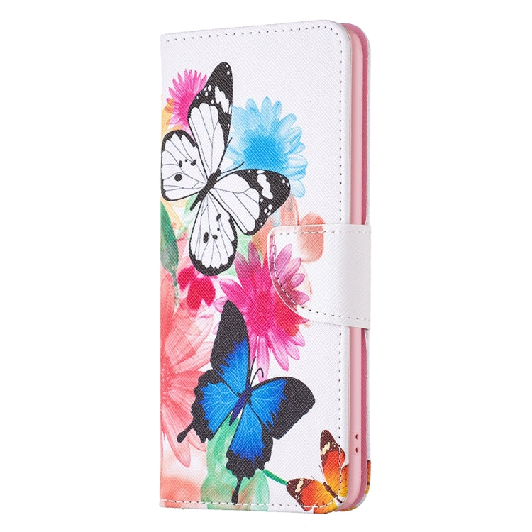 For Xiaomi 13 Lite / Civi 2 Colored Drawing Pattern Leather Phone Case(Butterfly) - free shipping - PMC TechLife - Order now!