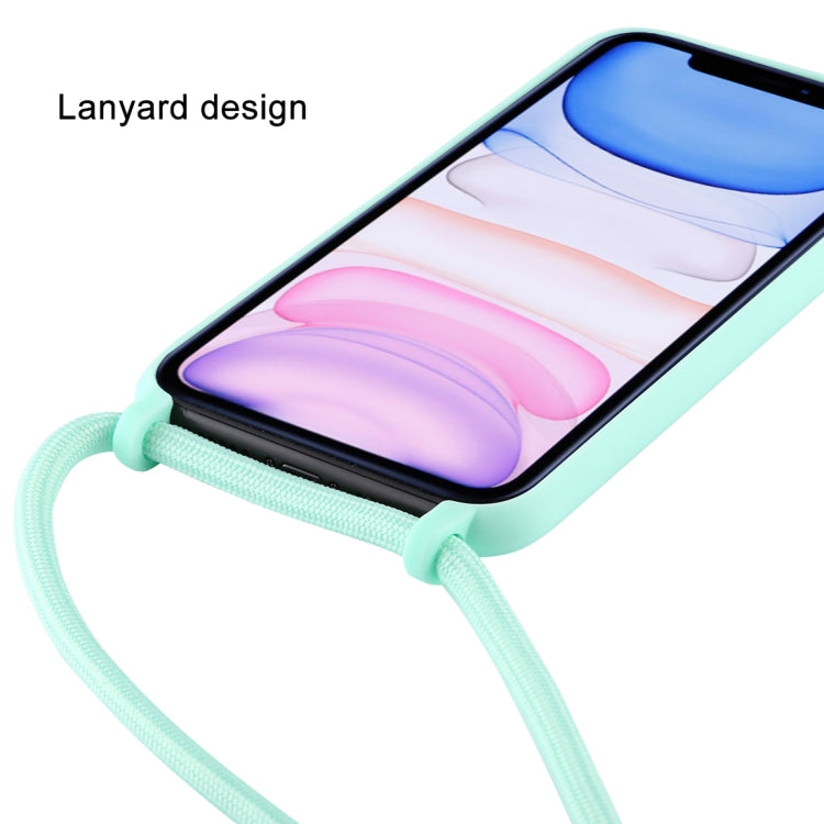 For iPhone 11 Candy Color TPU Protective Case with Lanyard(Black) - free shipping - PMC TechLife - Order now!