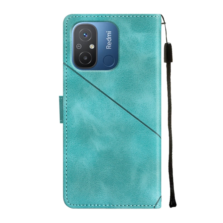 For Xiaomi Redmi 12C / 11A 4G Skin-feel Embossed Leather Phone Case(Green) - free shipping - PMC TechLife - Order now!