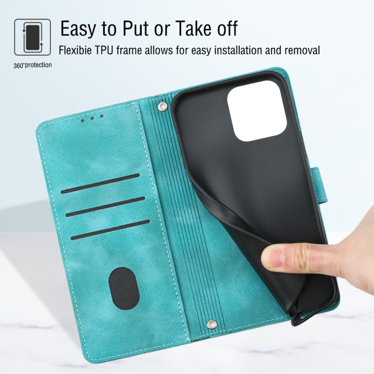 For Xiaomi Redmi 12C / 11A 4G Skin-feel Embossed Leather Phone Case(Green) - free shipping - PMC TechLife - Order now!