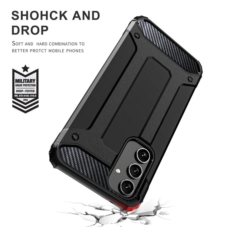 For Samsung Galaxy A54 5G Magic Armor TPU Hard PC Phone Case(Grey) - free shipping - PMC TechLife - Order now!