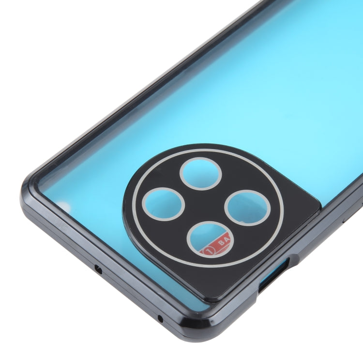 For OnePlus 11 Full Cover Magnetic Metal Tempered Glass Phone Case(Black) - free shipping - PMC TechLife - Order now!