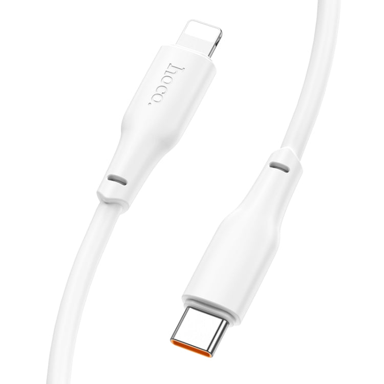 hoco X93 PD 20W USB-C/Type-C to 8 Pin Data Cable, Length:2m(White) - 2 in 1 Cable by hoco | Online Shopping South Africa | PMC Jewellery